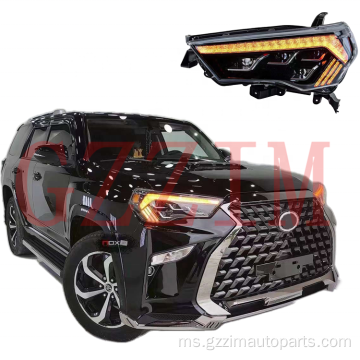 4Runner kepala lampu depan bumper belakang bodykit